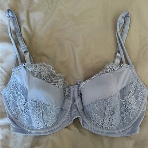 Adore Me Gray Lace Bra Intimates
